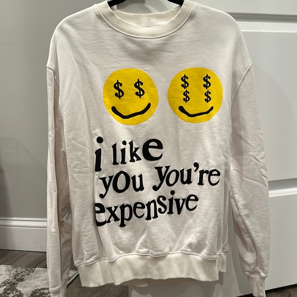 white crewneck